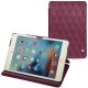 Apple iPad mini 4 leather case - Prune vintage - Couture