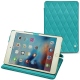 Lederschutzhülle Apple iPad mini 4 - Bleu fluo - Couture