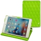 Capa em pele Apple iPad mini 4 - Vert fluo - Couture