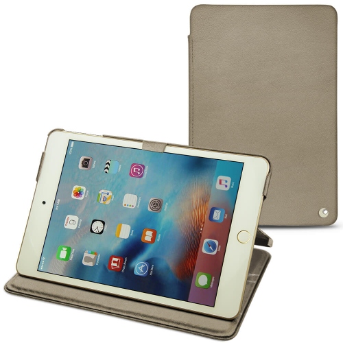 Custodia in pelle Apple iPad mini 4Darboun sabla ( Pantone #BCB1A1 )