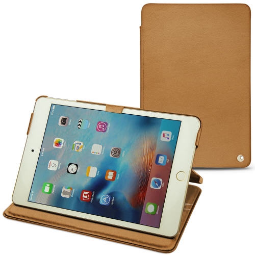 Apple iPad mini 4 leather caseCastan esparciate ( Pantone #824F2A )