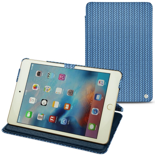 Custodia in pelle Apple iPad mini 4Abaca ishia ( Pantone #395775 ) 