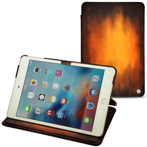 Housse cuir Apple iPad mini 4Fauve Patine