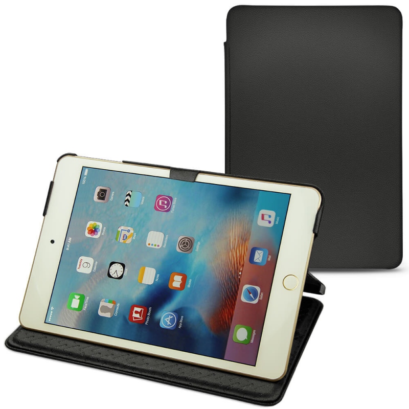 硬质真皮保护套 Apple iPad mini 4 - Noir PU