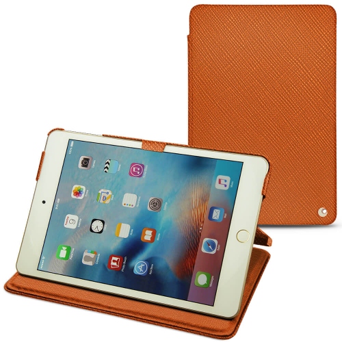Custodia in pelle Apple iPad mini 4Orange vibrant ( Pantone #e36b39 ) 