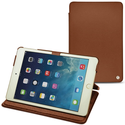 Funda de piel Apple iPad mini 5Marron ( Nappa - Pantone #8B4720 ) 