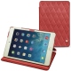 Housse cuir Apple iPad mini 5 - Cerise vintage - Couture