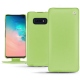 Capa em pele Samsung Galaxy S10E - Vert olive ( Nappa - Pantone 578U ) 