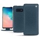 Custodia in pelle Samsung Galaxy S10E - Indigo ( Pantone 303U ) 