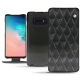 Samsung Galaxy S10E leather case - Onyx - Couture