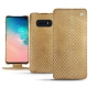 Funda de piel Samsung Galaxy S10E - Serpent sabbia