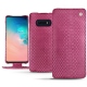 Housse cuir Samsung Galaxy S10E - Serpent ciclamino