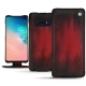 Custodia in pelle Samsung Galaxy S10E - Rouge Patine