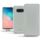 Funda de piel Samsung Galaxy S10E - Gris PU