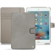 Housse cuir Apple iPad mini 4 - Acier vintage ( Pantone 403C ) 
