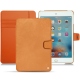 Housse cuir Apple iPad mini 4 - Mandarine vintage ( Pantone 165C ) 