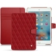 Apple iPad mini 4 leather case - Rouge - Couture ( Nappa - Pantone 199C ) 