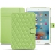 Capa em pele Apple iPad mini 4 - Vert olive - Couture ( Nappa - Pantone 578U ) 