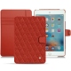 Housse cuir Apple iPad mini 4 - Papaye - Couture ( Pantone 180C ) 