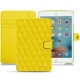 Apple iPad mini 4 leather case - Jaune fluo - Couture