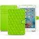 Apple iPad mini 4 leather case - Vert fluo - Couture