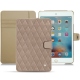 Apple iPad mini 4 leather case - Taupe vintage - Couture