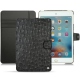 硬质真皮保护套 Apple iPad mini 4 - Autruche nero