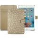 Apple iPad mini 4 leather case - Autruche desert