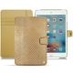 Housse cuir Apple iPad mini 4 - Serpent sabbia