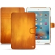 Apple iPad mini 4 leather case - Orange Patine