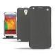 Samsung Galaxy Note 3 Neo  leather case - Noir ( Nappa - Black ) 