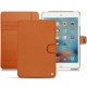 Apple iPad mini 4 leather case - Orange vibrant