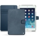 Funda de piel Apple iPad mini 5 - Jean vintage ( Roughtcut - Pantone 285U  ) 