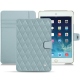 Funda de piel Apple iPad mini 5 - Bleu ciel - Couture ( Nappa - Pantone 277C ) 