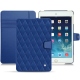 Custodia in pelle Apple iPad mini 5 - Bleu océan - Couture ( Nappa - Pantone 293C ) 