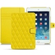 Lederschutzhülle Apple iPad mini 5 - Jaune fluo - Couture