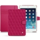 Apple iPad mini 5 leather case - Rose fluo - Couture