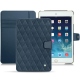 Apple iPad mini 5 leather case - Jean vintage - Couture