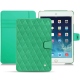 硬质真皮保护套 Apple iPad mini 5 - Menthe vintage - Couture
