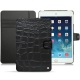 Apple iPad mini 5 leather case - Crocodile nero