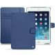 Apple iPad mini 5 leather case - Bleu frisson