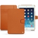 Apple iPad mini 5 leather case - Orange vibrant