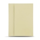 Magnetic Menu Cover - A5 - Beige ( Nappa - Pantone 7502C ) 