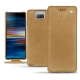 Capa em pele Sony Xperia 10 Plus - Sable vintage ( Roughtcut - Gaucho#57254 ) 