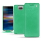 Lederschutzhülle Sony Xperia 10 Plus - Menthe vintage ( Pantone 562C ) 