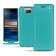 Funda de piel Sony Xperia 10 Plus - Bleu fluo