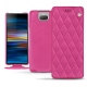 Capa em pele Sony Xperia 10 Plus - Rose BB - Couture