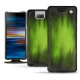 Capa em pele Sony Xperia 10 Plus - Vert Patine