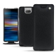 Funda de piel Sony Xperia 10 Plus - Noir élégant
