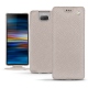 Custodia in pelle Sony Xperia 10 Plus - Taupe innocent